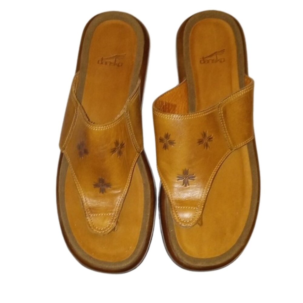 Dansko Dark Tan Sandals 42